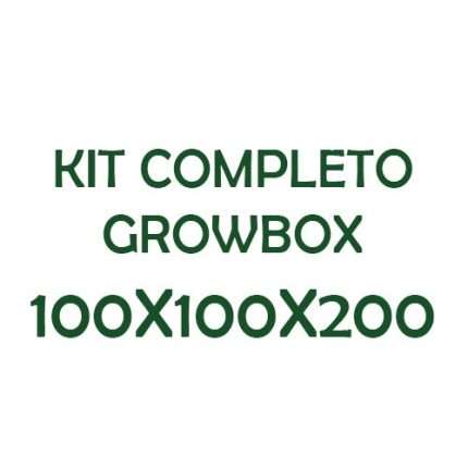 100x100x200 KIT GROWBOX COMPLETO