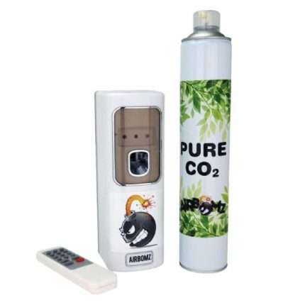 AIRBOMZ CO2 DISPENSER CON SENSORE LUMINOSO E BOMBOLA