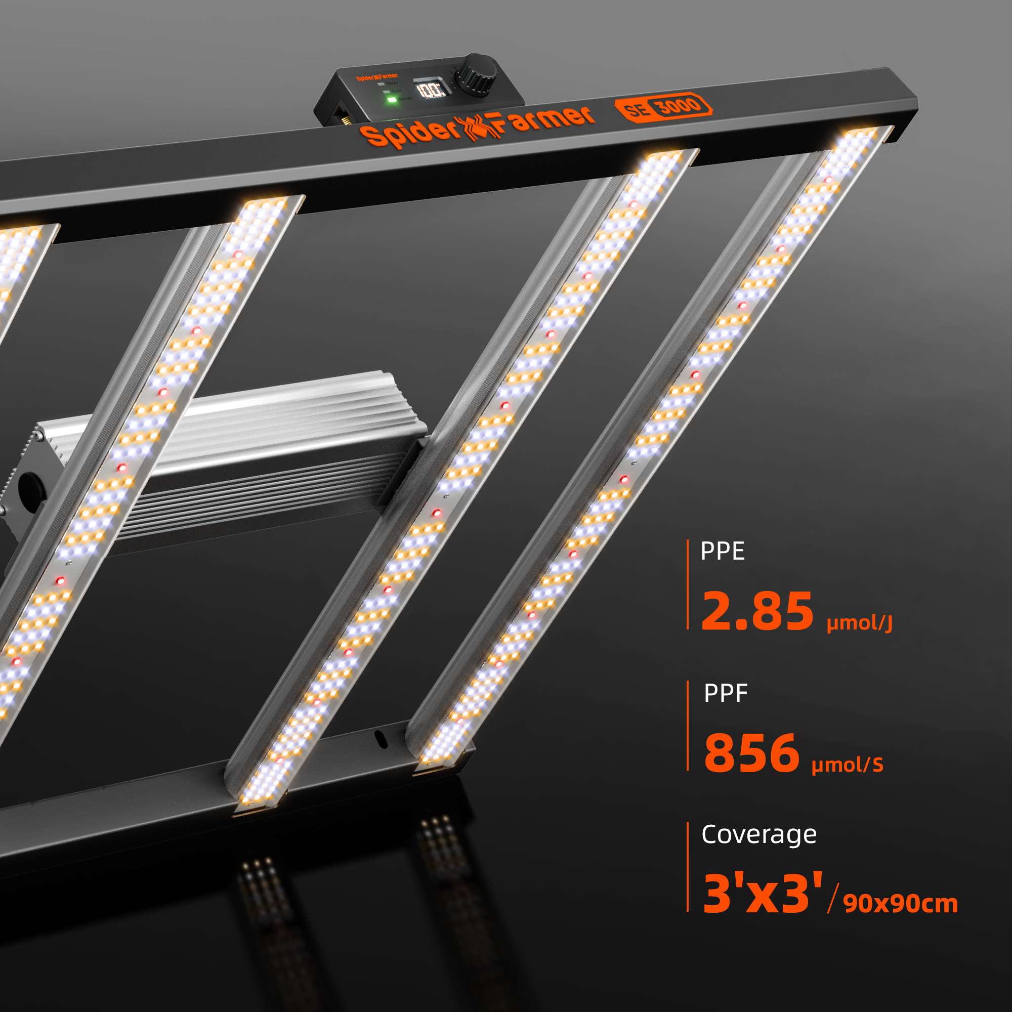 90x90x180cm SE3000 EVO 300W (con controller smart) Grow Kit – Spider farmer - immagine 10