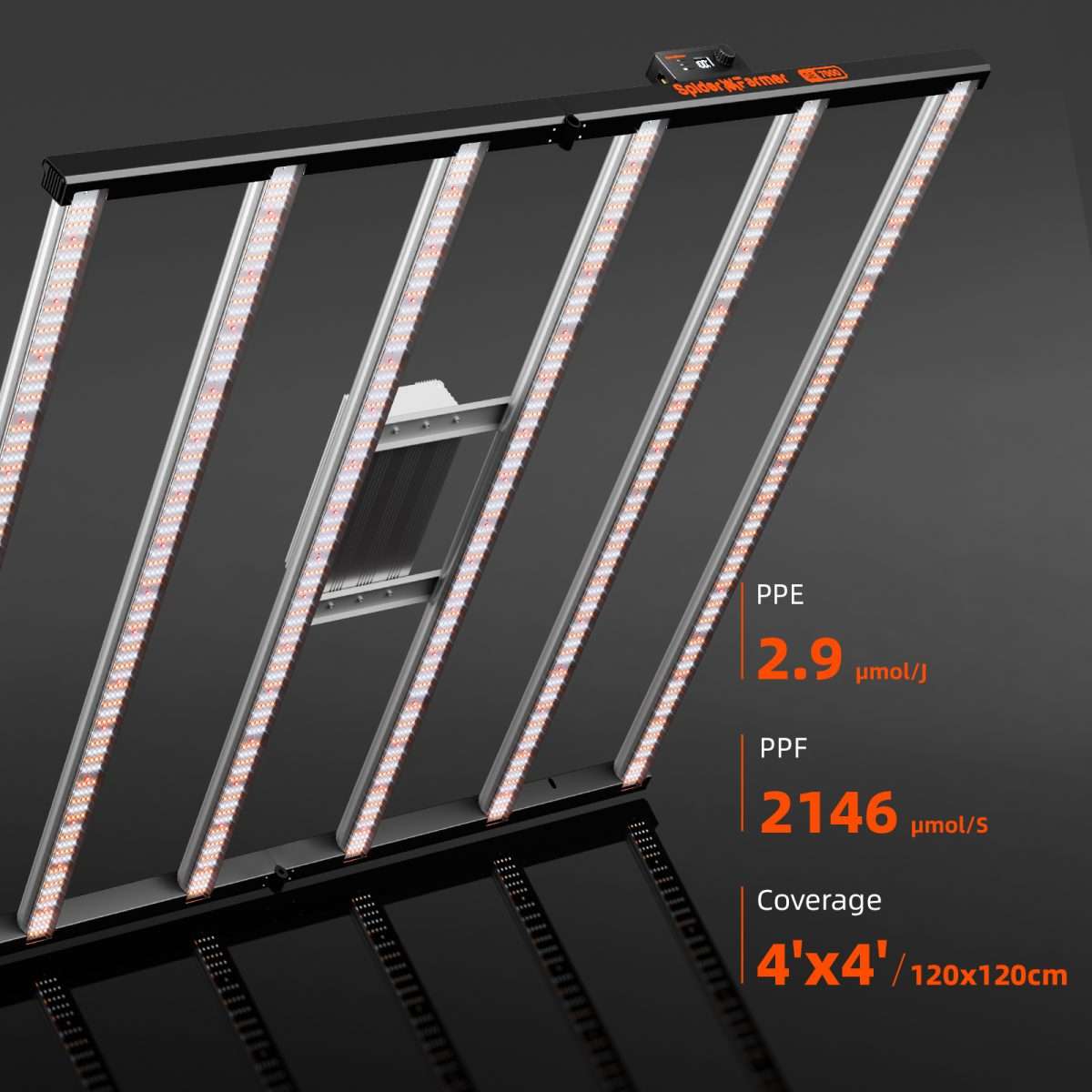 150×150×200 cm SE7000 730W (con controller smart) Grow Kit - Spider farmer - immagine 9