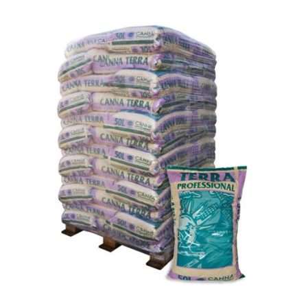 Bancale di terra  professional 50L (60 Sacchi) - Canna