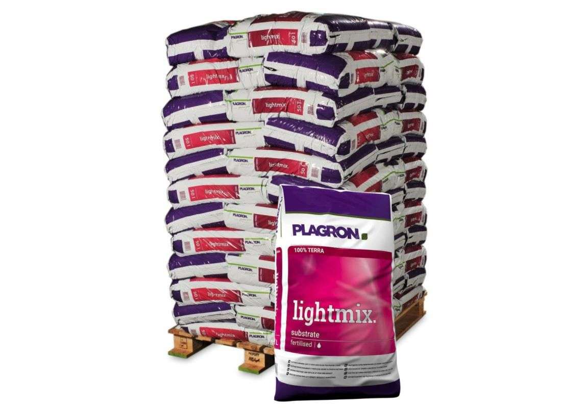 Bancale lightmix con perlite 25L ( 100 sacchi) - Plagron