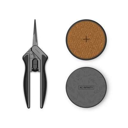 Forbice di precisione in acciaio 16,8 cm – lame dritte e kit pulizia | AC Infinity