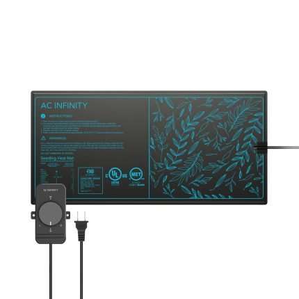 SUNCORE S3 – tappetino riscaldante impermeabile 25,4 × 52,7 cm con controller | AC Infinity