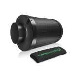 -Mars Hydro 4″ (100mm) Refillable Inline Air Carbon Filter Odor Control (Estimated Shipping: August 23)
