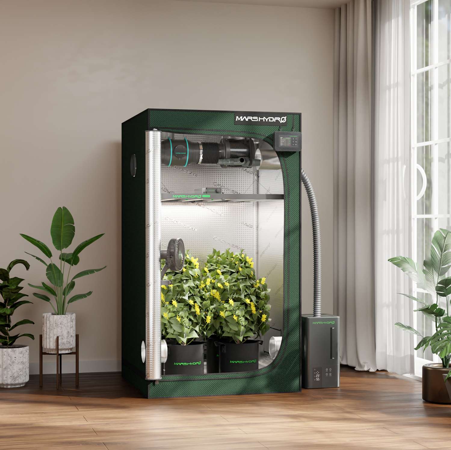Mars Hydro MH-100X100X180 – 3.3'x3.3'x6'Grow Tent - immagine 2