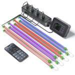 Mars Hydro iControl + iHub-4AC + ADlite UV 55 + IR 30 + Red55 + Blue55 Supplemental LED Grow Light Bars Combo