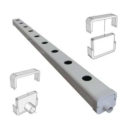 Modulo NFT Orto Idroponico 100X80 – Growrilla